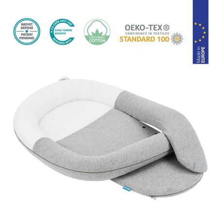 Photo 1 of Babymoov Baby Cloudnest Lounger - Open Grey