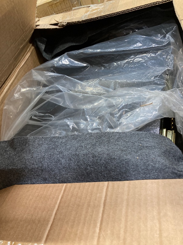Photo 1 of **missing the keys****BESAFETY 4.5 Cuft Large Safe Box, Home Safe Security Box With Fireproof Document Bag, LCD Screen, Sensor Light Black