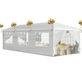 Photo 1 of ***PARTS ONLY****Zimtown 10'x 30' Canopy Tent Gazebo Patio Outdoor Party Wedding Tent with 8 Sidewalls White