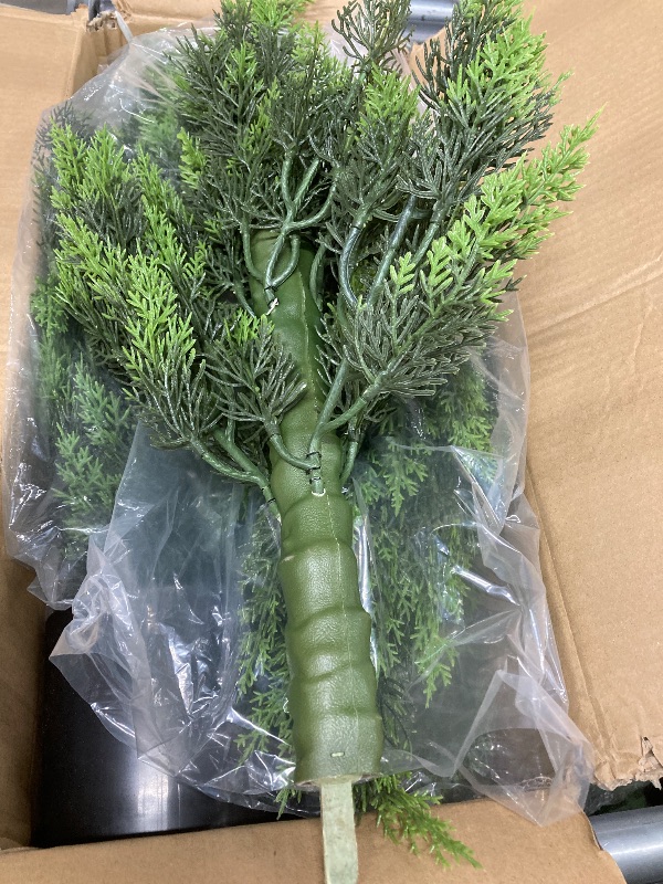 Photo 1 of Artificial cedar tophiary trees set of 2