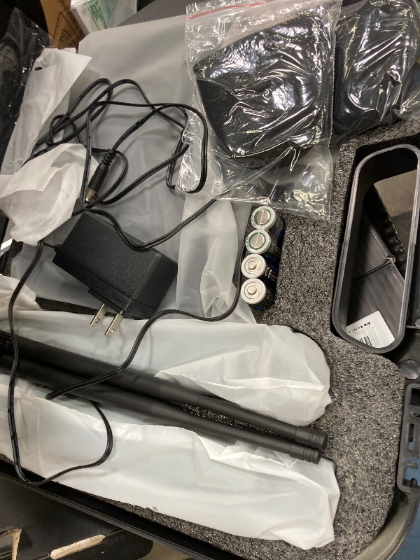 Photo 1 of Phenyx Pro Wireless Microphone System, Metal Wireless Mic Set with Case,Handheld Cordless Dynamic Microphones for Singing, Karaoke, Church, DJ, 2x30 UHF Adjustable Frequencies,200ft Range (PTU-52-2H)