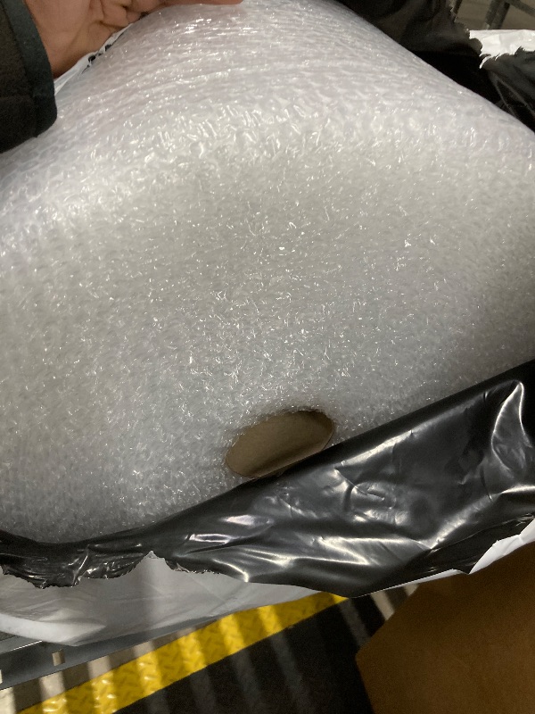 Photo 1 of Amazon Basics Perforated Bubble Cushioning Shipping Wrap, Small 3/16", 12 inch x 175 ft Long Roll, Clear