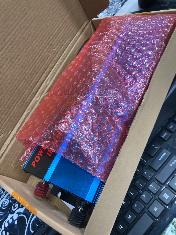 Photo 1 of 1000 Watt Pure Sine Wave Power Inverter, 12V DC to 110 Vdc to 120 Vdc, with 1 AC Outlets and 2 USB Port, LCD Display for Off-Grid Solar Power System, RV, Truck, Home