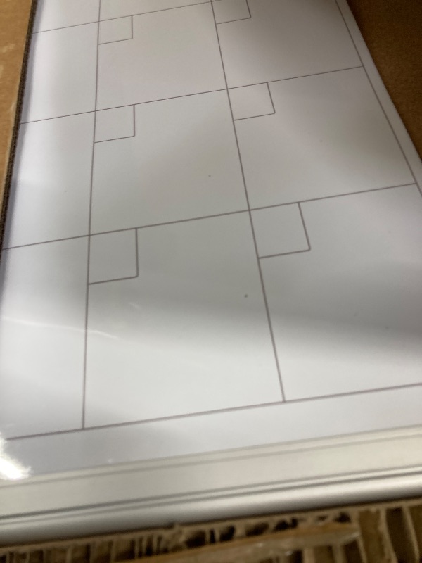 Photo 1 of ***BENT***SWANCROWN Dry Erase Calendar Whiteboard Cork Board 36" x 24"