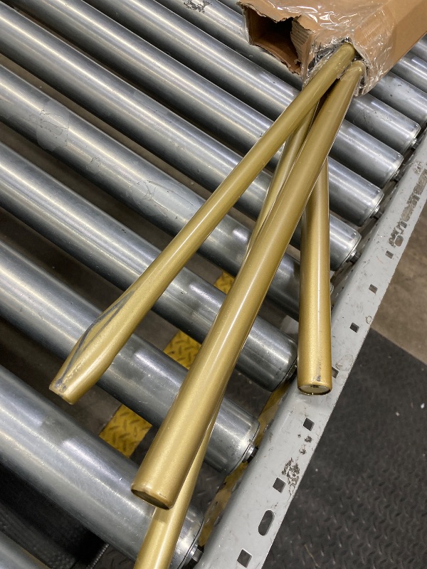 Photo 1 of 1 Inch Gold Double Curtain Rods 72 to 144 Inches (6 to 12 ft), USFOOK Drapery Rods for Windows, Telescoping Dual Curtain Rod with Luxury Translucent Finials