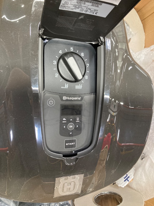 Photo 1 of ***MISSING PARTS***Husqvarna Automower 115H 4G Robotic Lawn Mower with Patented Guidance System, Automatic Lawn Mower with Self Installation and Ultra-Quiet Smart Mowing Technology for Small to Medium Yards (0.4 Acre)