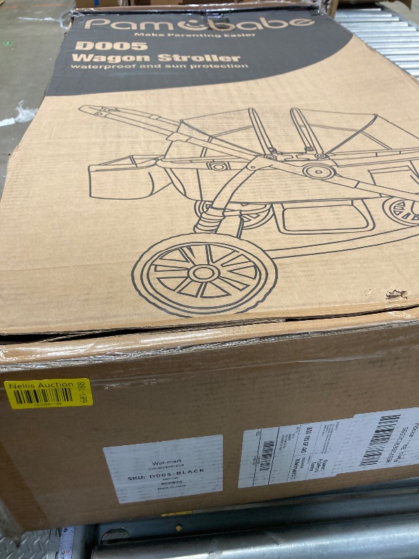 Photo 1 of 
Radio Flyer Voya Stroller Wagon, 2 Seater Wagon Stroller for Kids with Low Sides, Baby Stroller Wagon, Double Stroller


