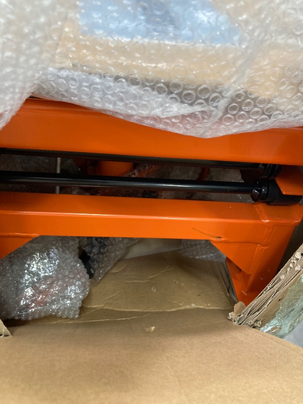 Photo 1 of ***PARTS ONLY***
VEVOR Hydraulic Motorcycle Lift Jack Table, 350 LBS Foot-Operated Motorcycle Scissor Jack Lift with Wide Deck, J-Hooks, ATV Dirt Bike Scissor Stand with 4 Wheels