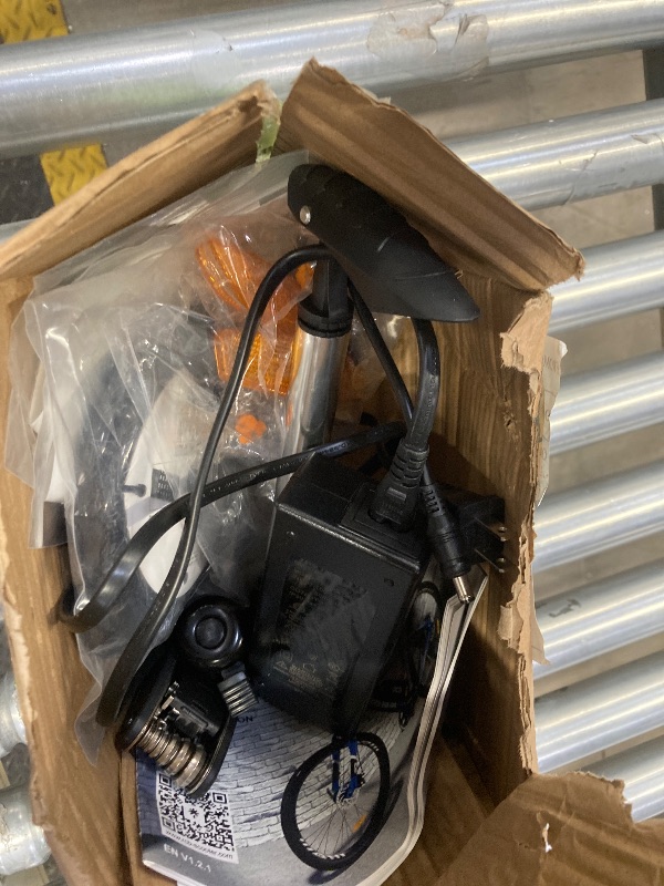 Photo 1 of ***charger and accessories for the bike shown only*** RCB 500W Electric Bike 26" Electric Mountain Bike for Adults, E Bike with 36V/12 Ah Removable Lithium-Ion Battery, Shimano 7-Speed Commuter Bike - UL2849
