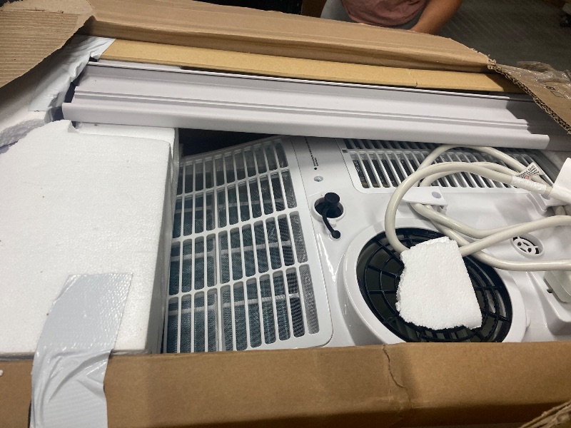 Photo 1 of 14000 BTU Portable Air Conditioner - Cools Rooms Up to 750 Sq.Ft, Window Vent Kit Included, Quiet Operation, 3-in-Cool/Fan/Dehumidifier, 24H Timer