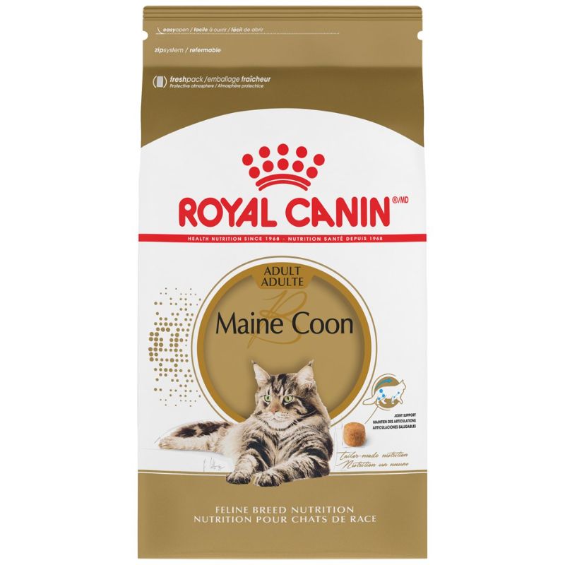 Photo 1 of **BB 11/26**Royal Canin Feline Breed Nutrition Maine Coon Adult Dry Cat Food, 6 Lb