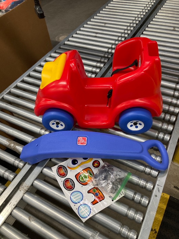 Photo 1 of ***(PARTS ONLY -SELLING AS PARTS ONLY)***  
Step2 Push Around Buggy Kids Push Car, Ride On Toy, Stroller Substitute, Includes Seat Belt & Horn, Made of Durable Plastic, Max Weight 50 lbs., For Toddlers 1.5-4 Years Old, Red
