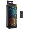 Photo 1 of **PARTS ONLY**JAUYXIAN Speaker, Big Bluetooth Speaker with DJ Lights, Portable Wireless Large Party Speaker with Remote Control for Outdoor