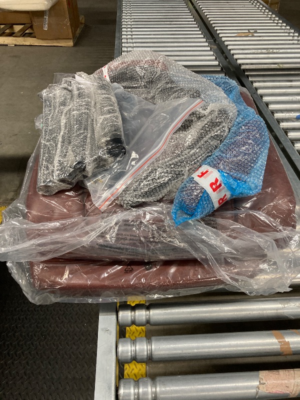 Photo 1 of ***MISSING PARTS**Seenda Big and Tall Office Chair, 330lbs Leather Desk Chair with Padded Arms, Wide Seat Ergonomic Computer Chair, 360 Swivel Computer Task Chair for Adults, Brown