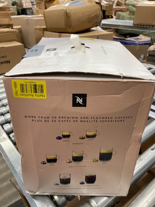 Photo 1 of Nespresso Vertuo Pop+ Cold Value Added Bundle with Iced Coffee Tumbler by De'Longhi, Liquorice Black