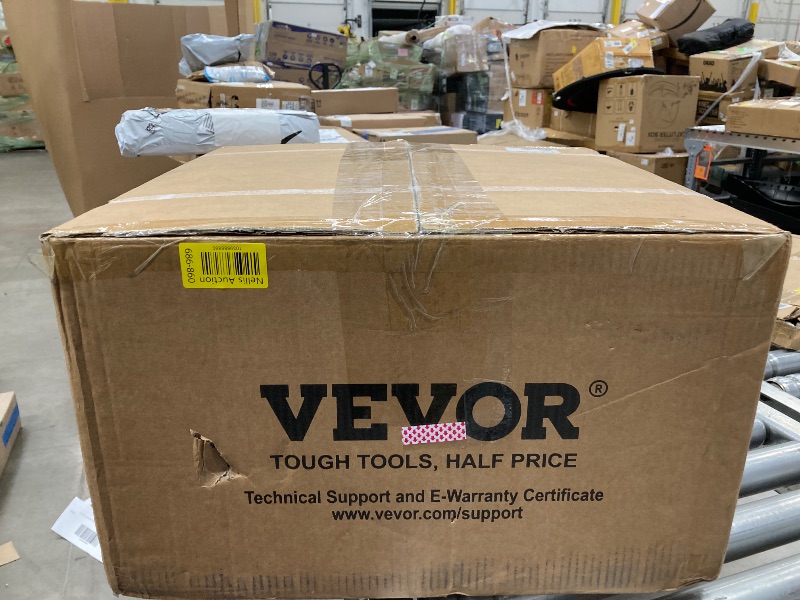 Photo 1 of ***(MISSING STAND -SELLING AS IS )*** 
VEVOR High-velocity Drum Air Circulator Fan, 3 Speeds 14 Inch Industrial Fan, 2520 CFM 360° Adjustable Floor Fan, for Home, Gym, Office, Garage, Commercial Shop & Bedroom
