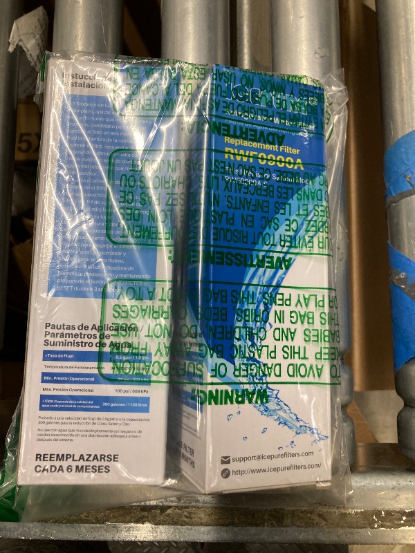 Photo 1 of ***MISSING ONE FILTER***GOLDEN ICEPURE RWF0900A Replacement for MAYTAG UKF8001, Whirlpool Filter 4 EveryDrop EDR4RXD1, KRFC300ESS01, 46-9006, PUR Puriclean II Replacement Water Filter 3PACK