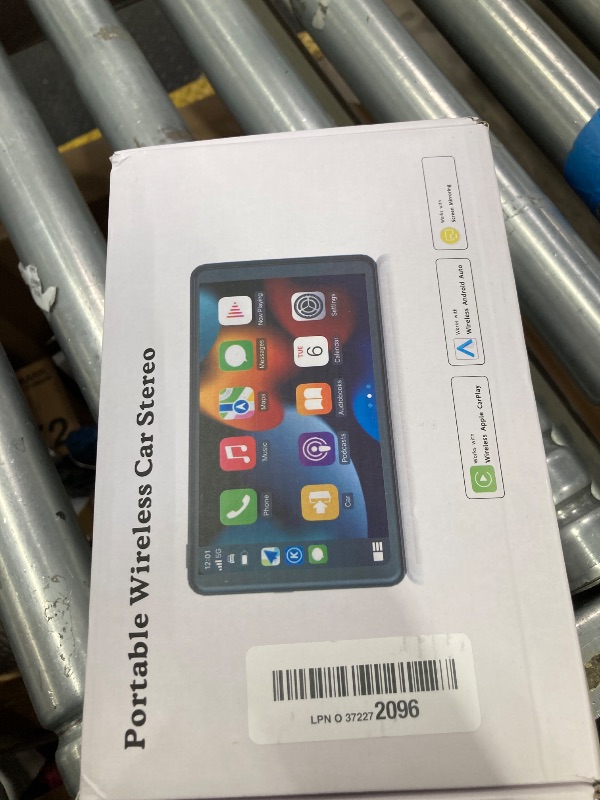 Photo 1 of ?Hieha? 2025 Wireless Portable Carplay and Android Auto, Carplay Screen for Car with Mirror Link/AUX/FM,7" Touchscreen Bluetooth 5.0, Marine Stereos for All Vehicles