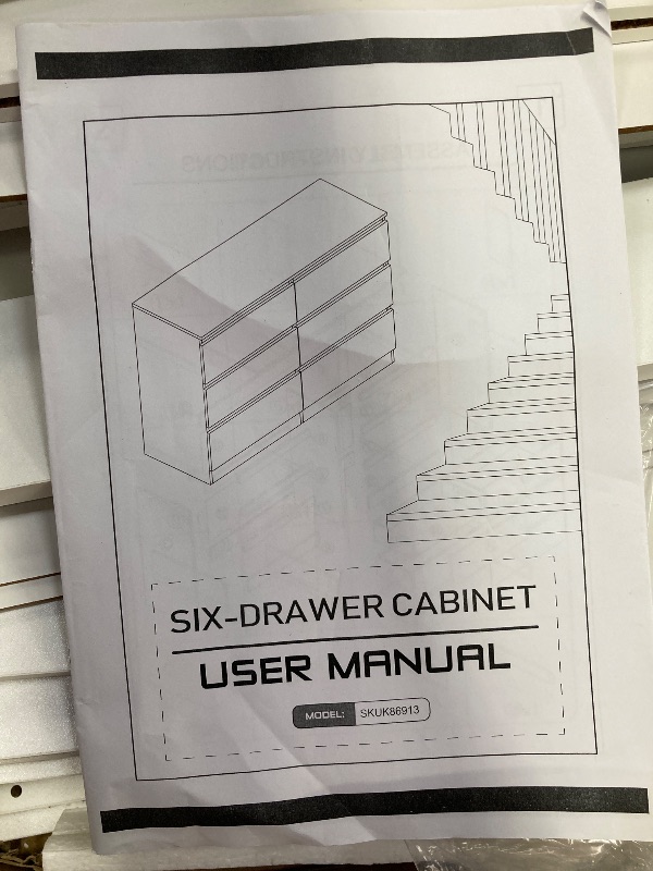Photo 1 of **** used******Six drawer cabinet 