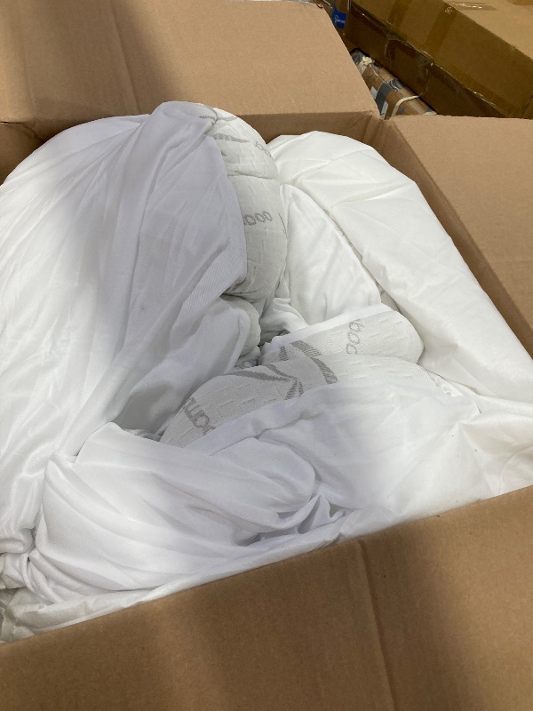 Photo 1 of ***used****PRIMESOFT 100% Waterproof King Size Mattress Topper, Thick Pillow Top Mattress Pad?Up to 21 Inch Deep Pocket,Soft Breathable Mattress Pad for Back Pain, Protector Cover(White)