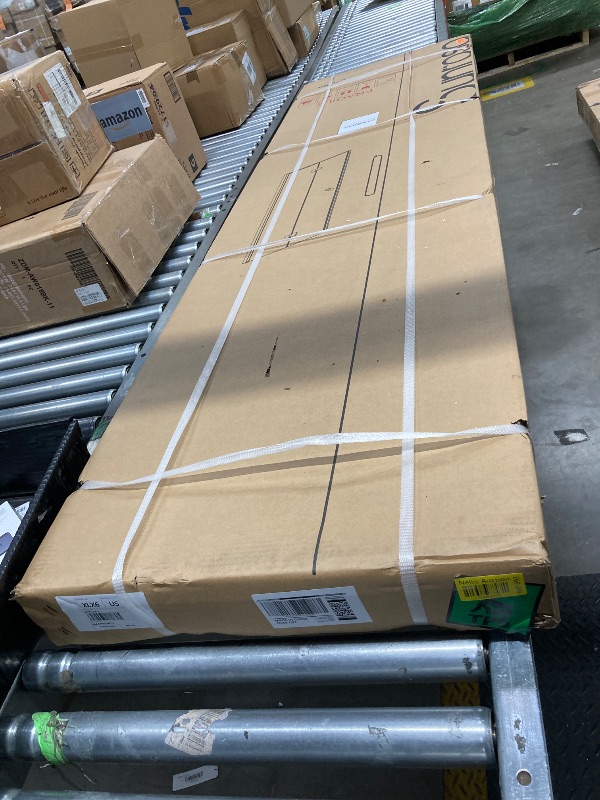 Photo 1 of ***factory sealed******Sunrosa Frameless Bifold Shower Door, 33-2/8" W x 72" H Hinged Folding Shower Door, Glass Shower Door in Chrome, Right Installation