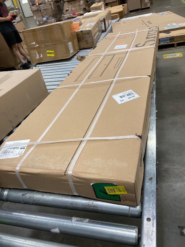 Photo 1 of ****factory sealed **********Sunrosa Frameless Bifold Shower Door, 31-2/8" W x 72" H Hinged Folding Shower Door, Glass Shower Door in Brushed Gold, Right Installation