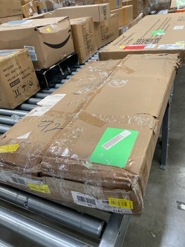 Photo 1 of **** missing parts + used******Mr IRONSTONE L-Shaped Desk with Power Outlets, LED Lights, and Monitor Stand, 47-inch Corner Desk for Home Office, Dark Gray