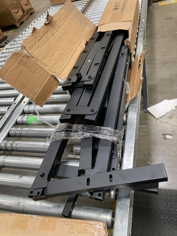 Photo 1 of ***USED******ZUNMOS 14 Inches Queen Bed Frame, Heavy Duty Metal Platform with Storage Space Under Frame, No Box Spring Needed Queen Size Bed Frame, Black