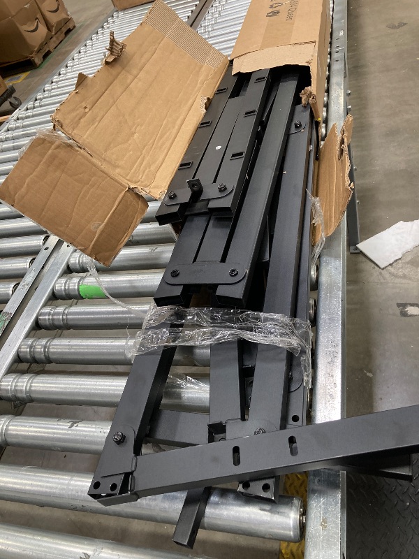 Photo 1 of ***USED******ZUNMOS 14 Inches Queen Bed Frame, Heavy Duty Metal Platform with Storage Space Under Frame, No Box Spring Needed Queen Size Bed Frame, Black