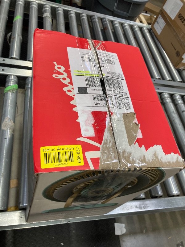 Photo 1 of *****NOT FUNCTIONAL*****Vornado VHEAT™ Vintage Metal Space Heater, 2 Heat Settings, Retro Midcentury Design, Whole Room Heat Circulation, Gentle Heating, Vintage Style for Home, Bedroom, and Office, Green