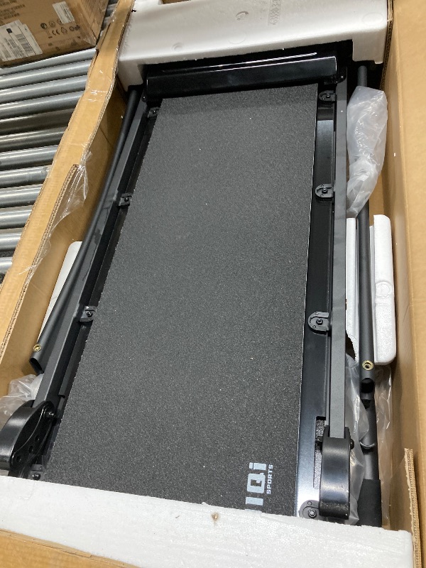 Photo 1 of /*****used****YUEJIQI Treadmills for Home, 3.0HP Foldable Treadmill with Incline, Small Space Portable Running Machine, 240 Lbs Capacity with 12 Preset PROG, LED Display, Speaker and Cup Holder