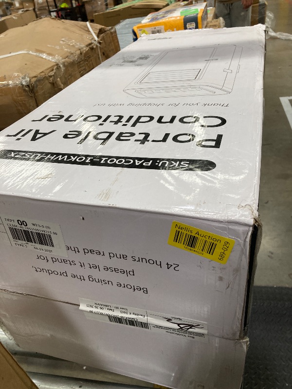 Photo 1 of **MISSING REMOTE AND WINDOW KIT***Simzlife Portable Air Conditioner 10 000 BTU Ashrae Dehumidifier Fan Cool 3 in 1 AC with Remote Control