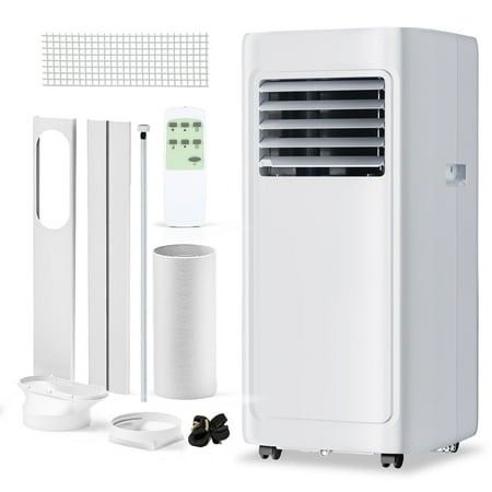 Photo 1 of **MISSING REMOTE AND WINDOW KIT***Simzlife Portable Air Conditioner 10 000 BTU Ashrae Dehumidifier Fan Cool 3 in 1 AC with Remote Control