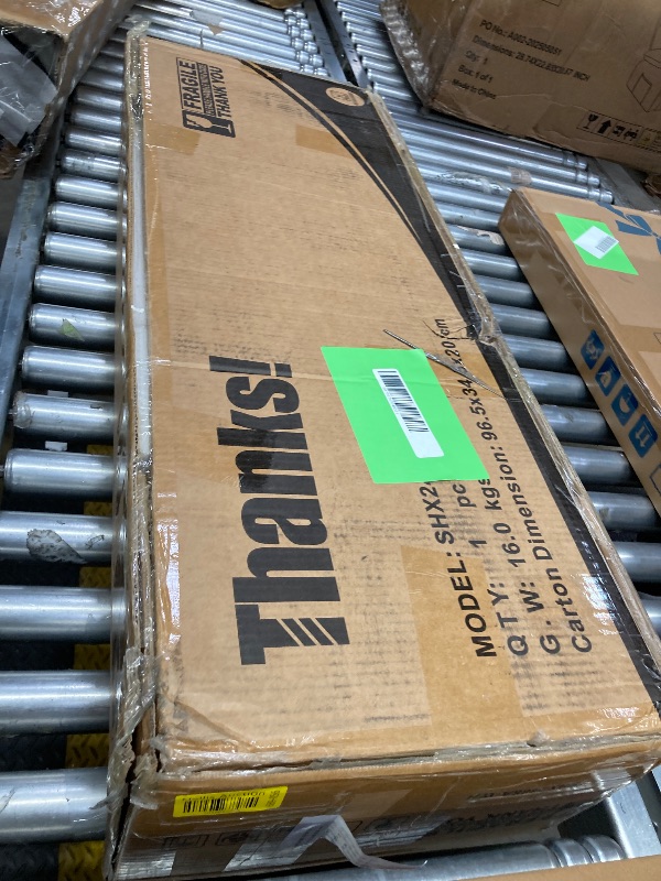 Photo 1 of **used***Walsunny Over The Toilet Storage Cabinet Bathroom Shelves Organizer Space Saver Freestanding Restroom Shelf with Doors Anti-Tip Device Adjustable Shelf white