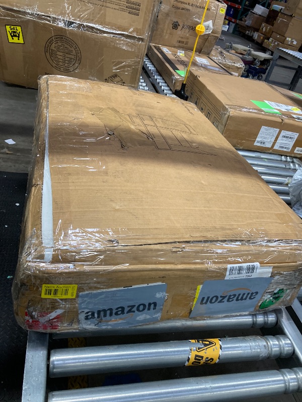 Photo 1 of *** used****LIVELYGLOW Lighted Makeup Vanity Desk, 35.4“W x 15.7'”D x 54“H, White (with Lights and Mirror, Dimming Function, 2 Drawers and 1 Cabiniet, Open Shelves) by Boahaus