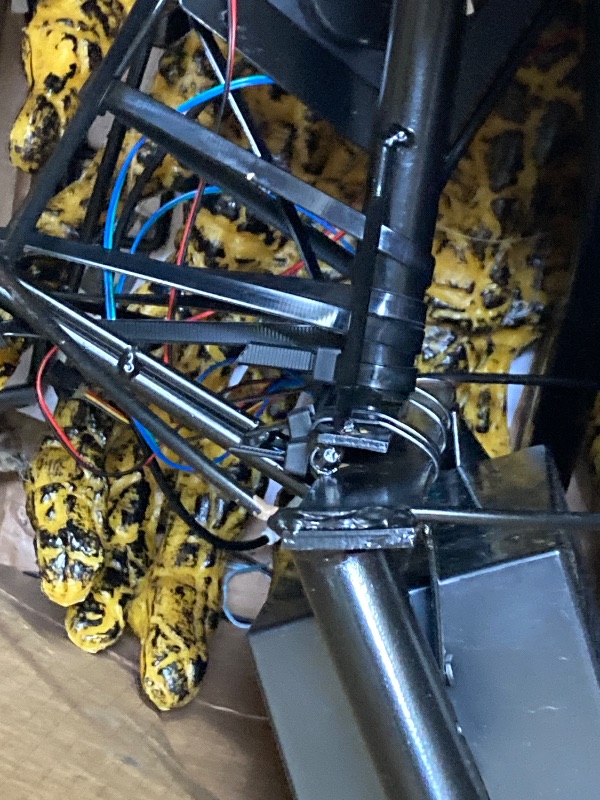 Photo 1 of ***(DAMAGE, SELLING AS PARTS ONLY)***
Haunted Hill Farm Motion-Activated 7.5-Ft. Tall Smoldering Ghoul, Plug-in Talking Scare Prop Animatronic with Spooky Sound Effects and Lights for Indoor or Covered Outdoor Creepy Halloween Decoration