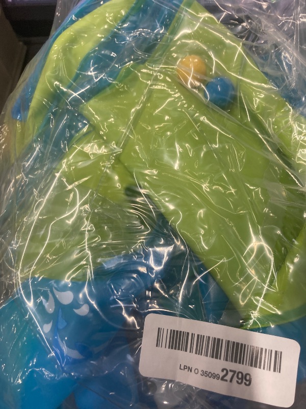 Photo 1 of ***(MISSING PART - SELLING AS IS ***
LAYCOL Baby Swimming Float Inflatable Baby Pool Float Ring with Sun Protection Canopy,add Tail no flip Over for Age of 3-36 Months (Blue, L)