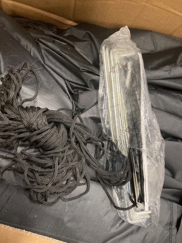 Photo 1 of ***used*****COBIZI 10x20 Pop Up Canopy with 6 Sidewall,Heavy Duty Canopy UPF 50+ All Season Wind Waterproof Commercial Outdoor Wedding Party Tents for Parties Gazebo with Roller Bag(10 x 20 ft Black)