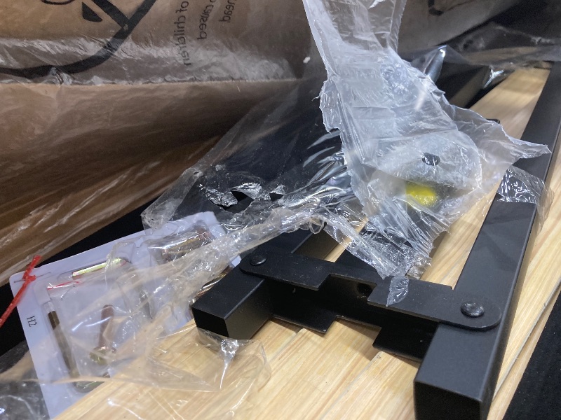 Photo 1 of **item similar but not exact!!!! references ****** used + minor damage****Upholstered platform bed