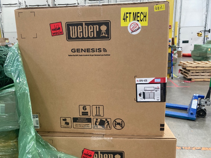 Photo 1 of *********factory sealed********Weber Genesis SPX-435 Premium Smart Gas Grill, Natural Gas, Stainless Steel