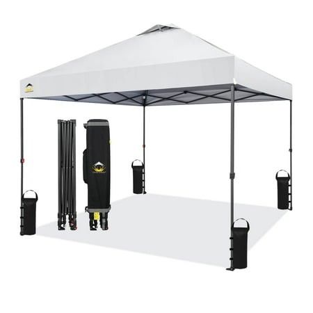 Photo 1 of 10x10 Recreational Centerlok Canopy - Lightweight Sto N Go Silver Coated 150D - RS100C
