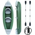 Photo 1 of ***MISSING PARTS- PARTS ONLY -SELLING AS PARTS -KAYAK NOT INCLUDED ***
 Aluminum Oars Bag Carry Patch Air Pump
