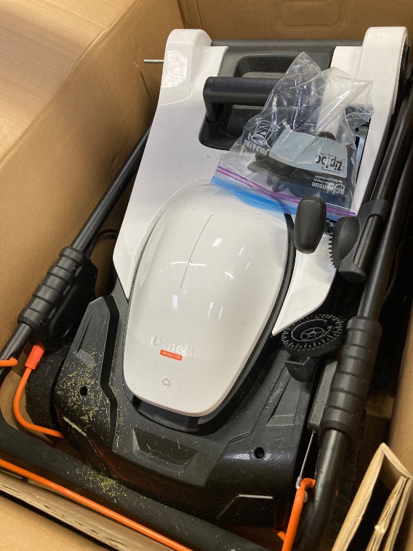 Photo 1 of ***(USED, DUSTY, DIRTY GRASS RESIDUE, SOME SCUFFS/SCRATCHES)*** Litheli Cordless Brushless Self-Propelled Lawn Mower , 2*20V 18" Electric Lawn Mower, with 2*4.0Ah Battery