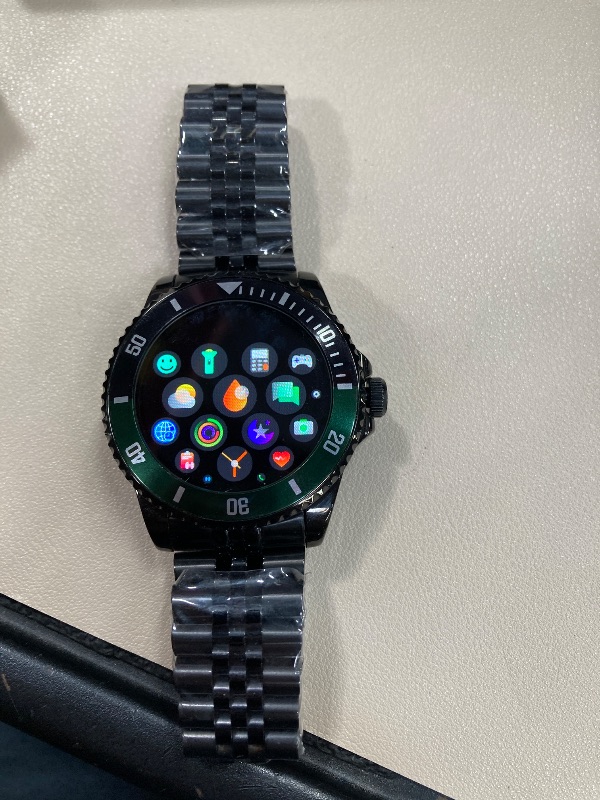 Photo 1 of 2025 DA GPT Smart Watch for Men with Bluetooth Call, Heart Rate, Blood Pressure, SpO2, Sleep Monitor, 107 Sports Modes, Waterproof Round Watch, 1.19-inch AMOLED Display, Compatible Android and iOS