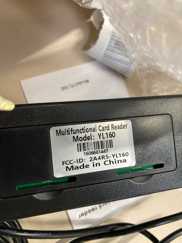 Photo 1 of Qicarwow USB 4 in 1 Multifunctional Magnetic Card Reader Support Read and Write contactless Cards, chip Cards, PSAM Cards only for Professional Person, Plug and Play