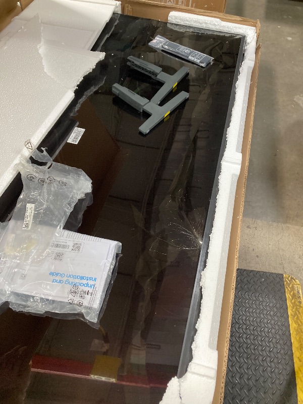 Photo 1 of **PARTS ONLY** Samsung 55-Inch Class Crystal UHD U8000F 4K Smart TV (2025 Model) Endless Free Content, Crystal Processor 4K, MetalStream Design, Knox Security, Compatible with Alexa