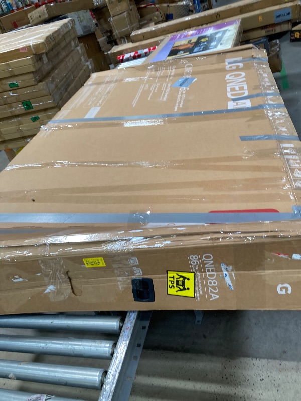 Photo 1 of **PARTS ONLY** LG 86-Inch Class QNED AI 4K QNED82A Series Smart TV w/AI Sound, HDR10, 4K Super Upscaling, Filmmaker Mode, Wow Orchestra, Alexa Built-in (86QNED82AUA, 2025)