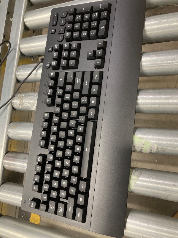 Photo 1 of Logitech G213 RGB Mechanical Gaming Keyboard, Low Profile GL Clicky Key Switch, LIGHTSYNC RGB, Advanced LIGHTSPEED Wireless and Bluetooth Support - Clicky,Black