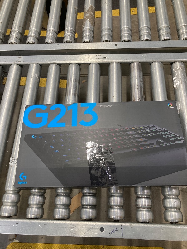 Photo 1 of Logitech G213 RGB Mechanical Gaming Keyboard, Low Profile GL Clicky Key Switch, LIGHTSYNC RGB, Advanced LIGHTSPEED Wireless and Bluetooth Support - Clicky,Black