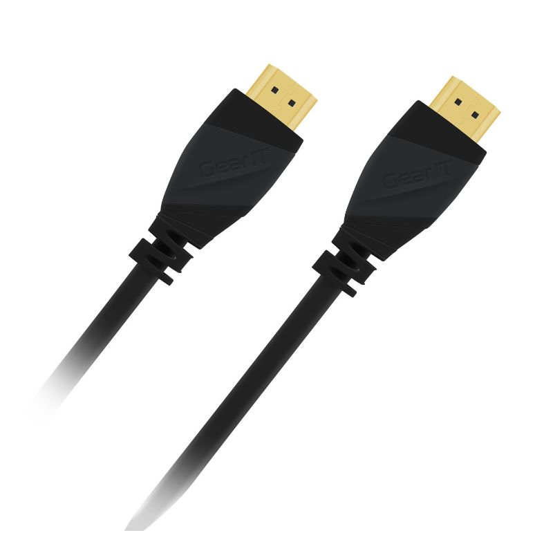 Photo 1 of 10 Ft HDMI Cable, GearIT Pro Series HDMI 2.0 Cable 10 Feet High Speed Ethernet Support 4K 60Hz / 1440P 144hz Resolution in 3D Video and 3D Gaming and ARC Audio Return Channel, Black